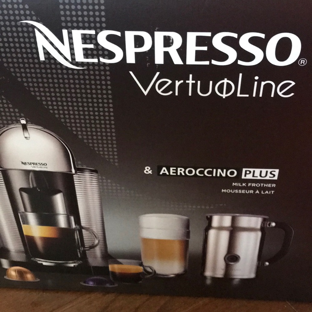 Nespresso VertuoLine & Aeroccino Plus - BRAND NEW
